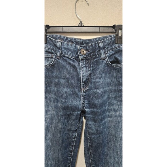 Eddie Bauer Jeans Womens Medium Wash Classic Fit Pockets Bootcut 90's Style 8R - Picture 2 of 7